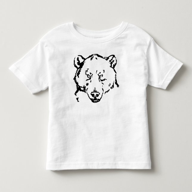 Camiseta Infantil Urso da criança (Frente)