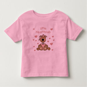 Camiseta Infantil Urso da menina pouca galã