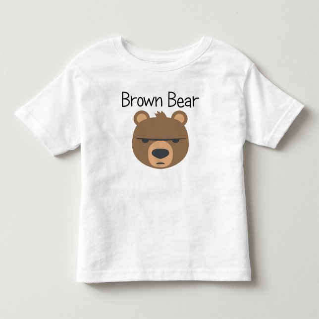 Camiseta Infantil Urso de Brown (Frente)