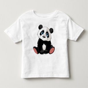 Camiseta Infantil Urso de panda