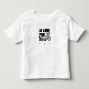 Camiseta Infantil Urso de Teddy