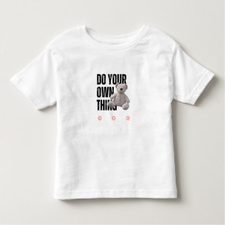 Camiseta Infantil Urso de Teddy