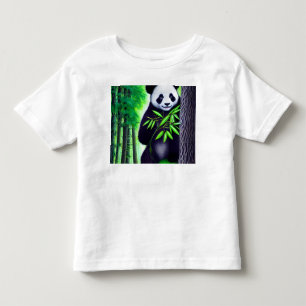 Camiseta Infantil Urso Panda Divertido