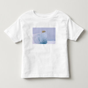 Camiseta Infantil urso polar, maritimus do Ursus, em um gigante