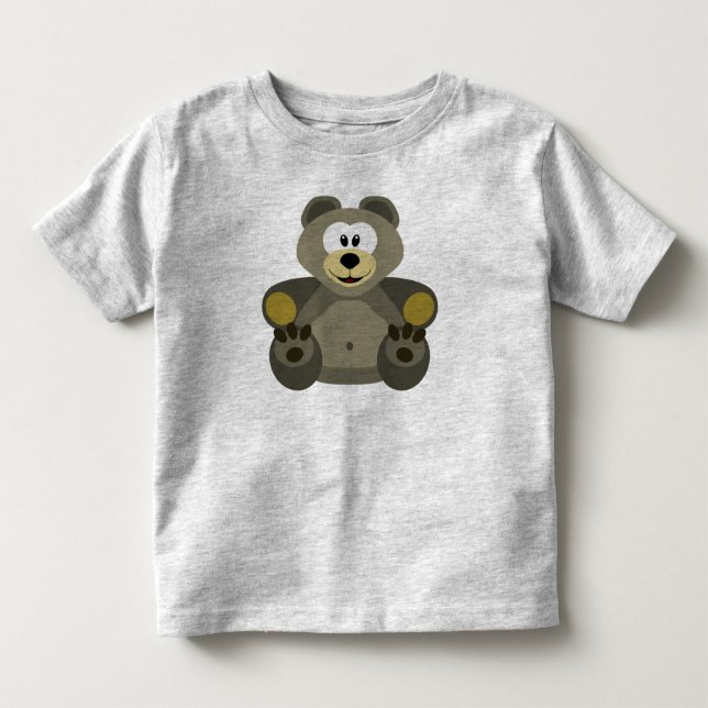 Camiseta Infantil Urso traseiro (Frente)