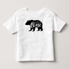 Camiseta Infantil Urso Único Selvagem | Primeira Festa de aniversári