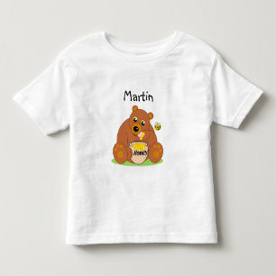 Camiseta Infantil Urso, urso, urso de mel ou urso de pelúcia, perso