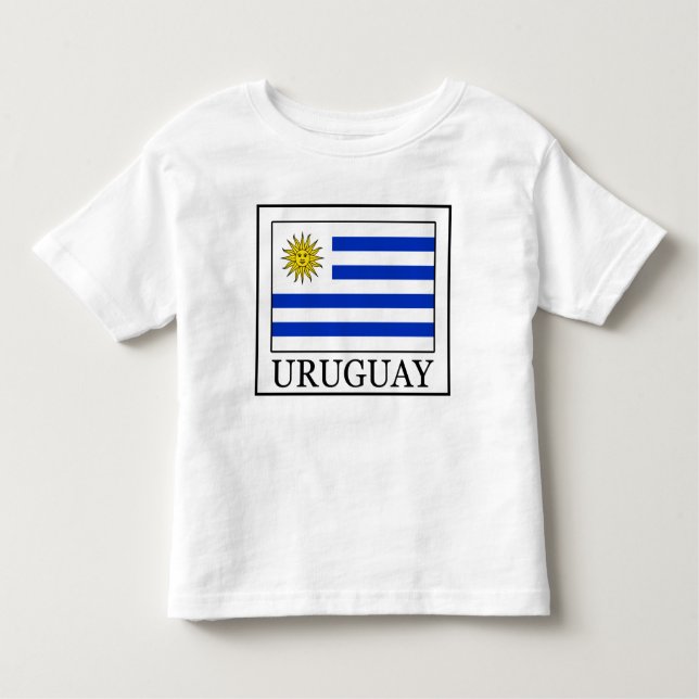 Camiseta Infantil Uruguai (Frente)