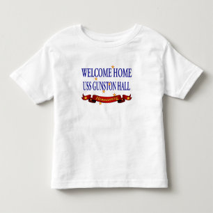 Camiseta Infantil USS Gunston Hall Home bem-vindo