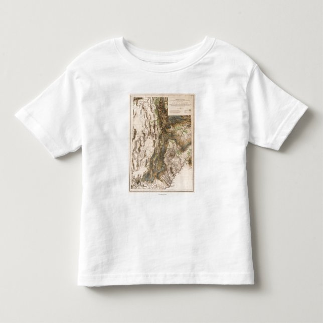 Camiseta Infantil UtahPanoramic MapUtah (Frente)