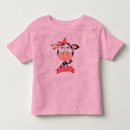 Camiseta Infantil vaca