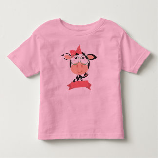 Camiseta Infantil vaca