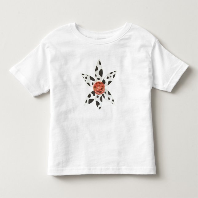 Camiseta Infantil Vaca da margarida nenhum t-shirt da criança do (Frente)