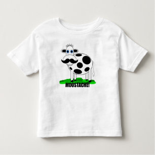 Camiseta Infantil vaca engraçada