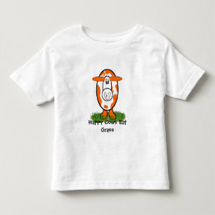 Camiseta Infantil Vacas Felizes Comem Grama - - Personalizado - Pers