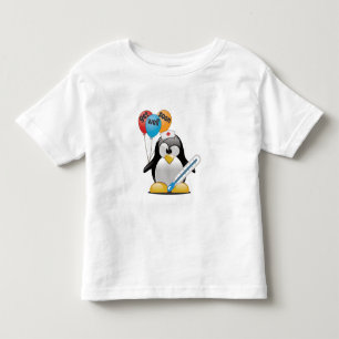 Camiseta Infantil Vai logo. Enfermeira de pinguins.