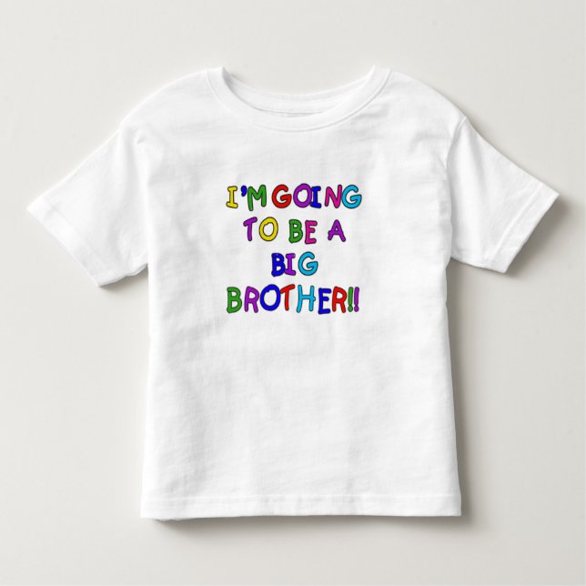 Camiseta Infantil Vai ser um Big Brother (Frente)