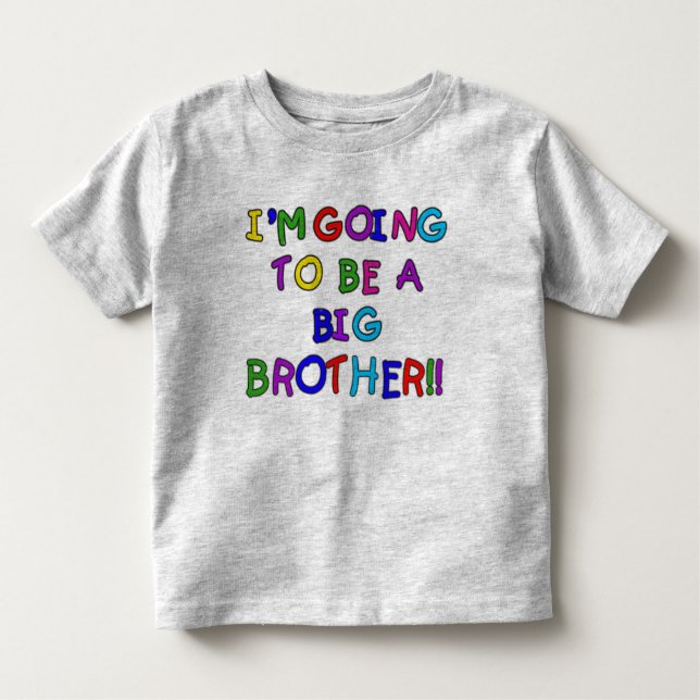 Camiseta Infantil Vai ser um Big Brother (Frente)