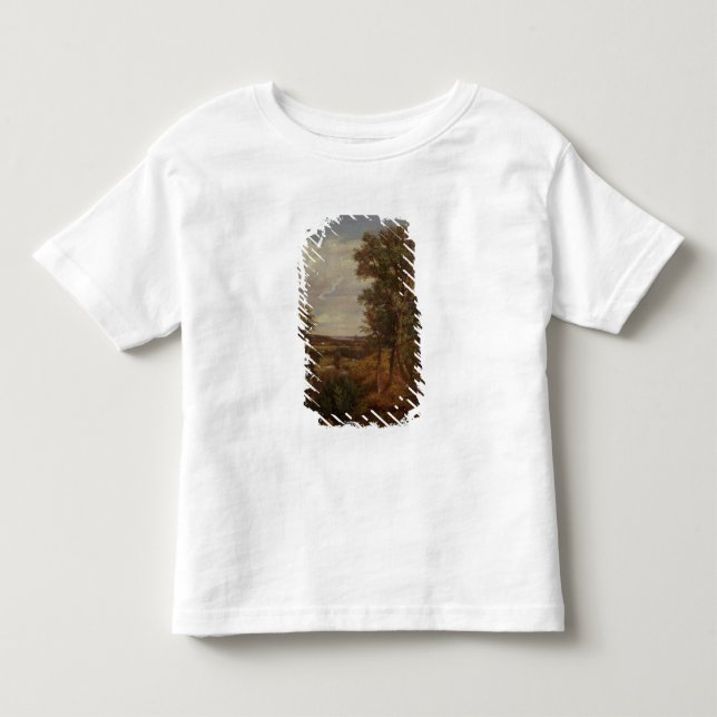 Camiseta Infantil Vale de Dedham, 1802 (óleo em canvas) (Frente)