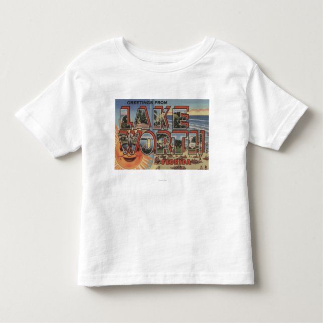 Camiseta Infantil Valor do lago, Florida - grandes cenas da letra (Frente)