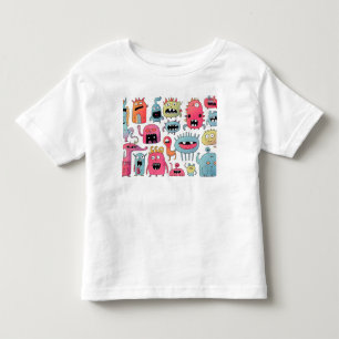 Camiseta Infantil Valores de monstro apoiados