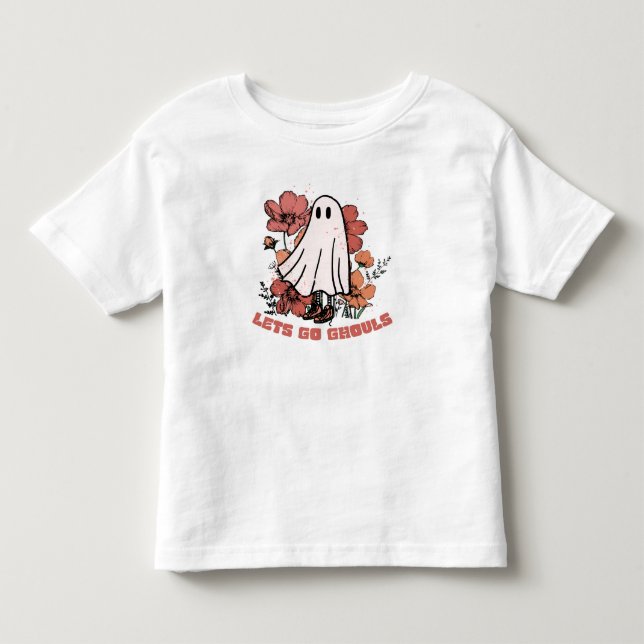 Camiseta Infantil Vamos Ghouls Ghost (Frente)