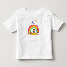 Camiseta Infantil Vamos jogar tshirt para crianças