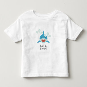 Camiseta Infantil Vamos Nadar