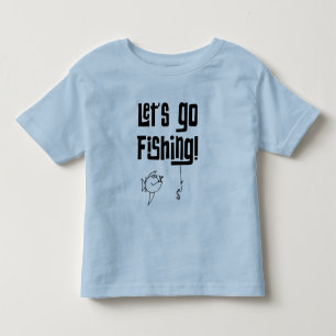 Camiseta Infantil Vamos Pescar!
