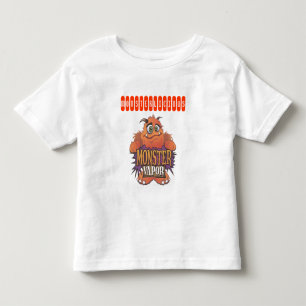 Camiseta Infantil vapor do monstro, MONSTERLICIOUS
