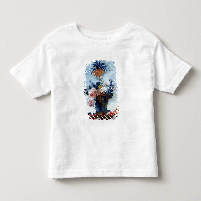 Camiseta Infantil Vaso com flores (Frente)