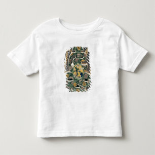 Camiseta Infantil Vaso do vinho sob a forma shou do caráter '