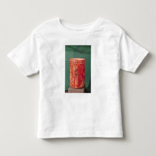 Camiseta Infantil Vaso que descreve uma cena cerimonial, Tepeu 1