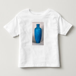 Camiseta Infantil Vaso sob a forma de uma garrafa necked reta