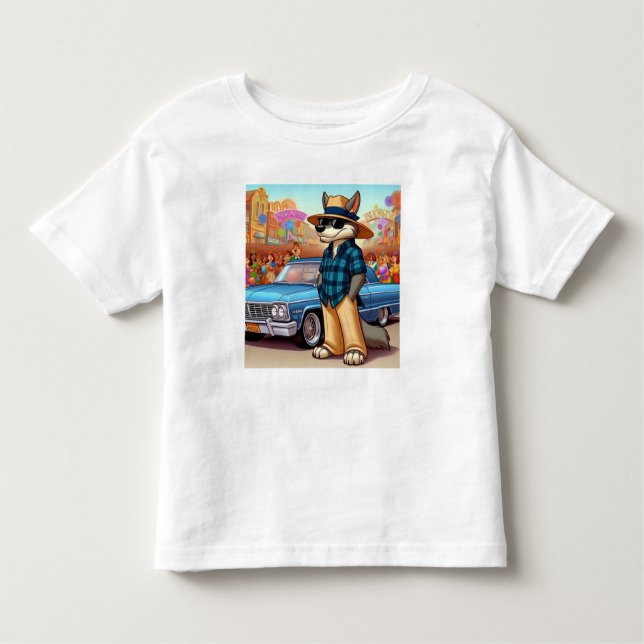 Camiseta Infantil Vato Lobo "New Year" (Frente)