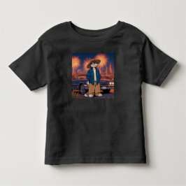 Camiseta Infantil Vato Lobo no dia 4 de julho