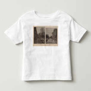 Camiseta Infantil Vê a riqueza, empresa, Seattle, lavagem