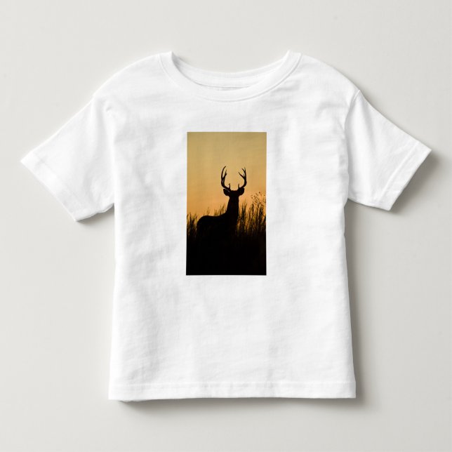 Camiseta Infantil veado-mateiro (Odocoileus virginianus) (Frente)