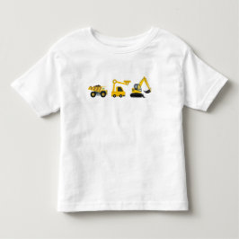 Camiseta Infantil Veículos de Construção – Caminhão Basculante