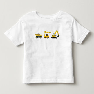 Camiseta Infantil Veículos de Construção – Caminhão Basculante