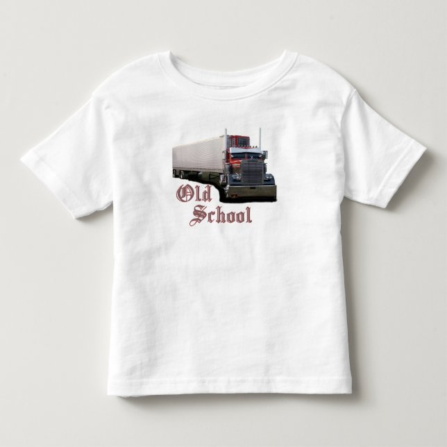 Camiseta Infantil Velha escola (Frente)