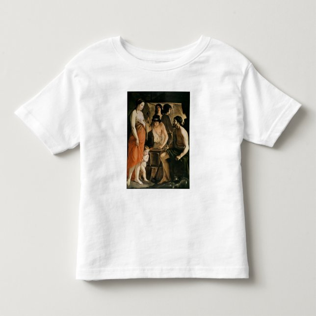 Camiseta Infantil Vênus na Forge de Vulcano, 1641 (Frente)