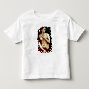 Camiseta Infantil Venus na frente do espelho