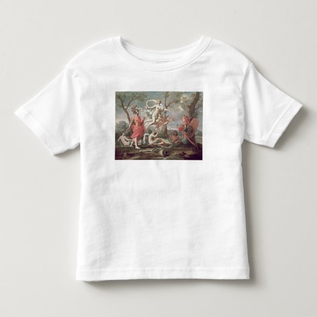 Camiseta Infantil Venus que arma Aeneas, 1639 (Frente)