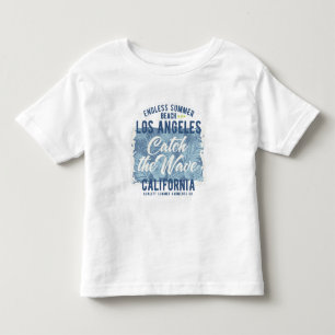 Camiseta Infantil Verão Sem Fim – Los Angeles Pegue a Onda
