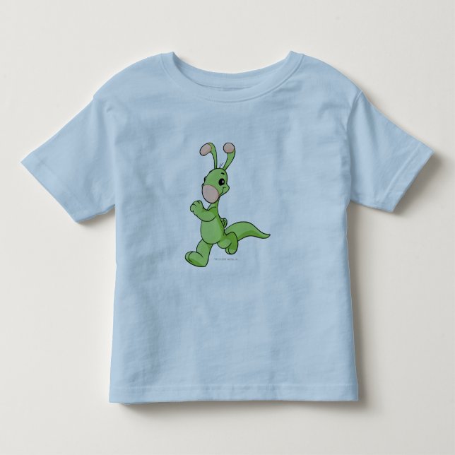 Camiseta Infantil Verde de Blumaroo (Frente)