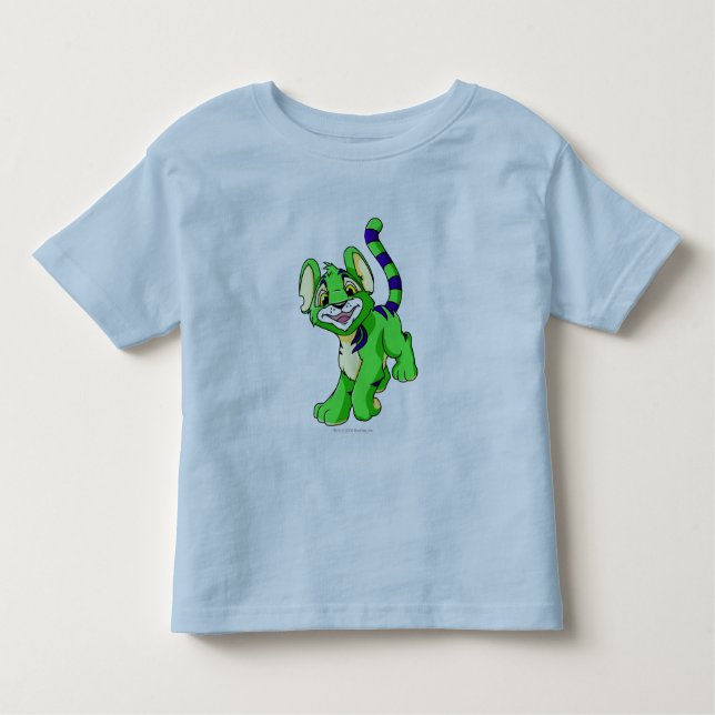 Camiseta Infantil Verde de Kougra (Frente)