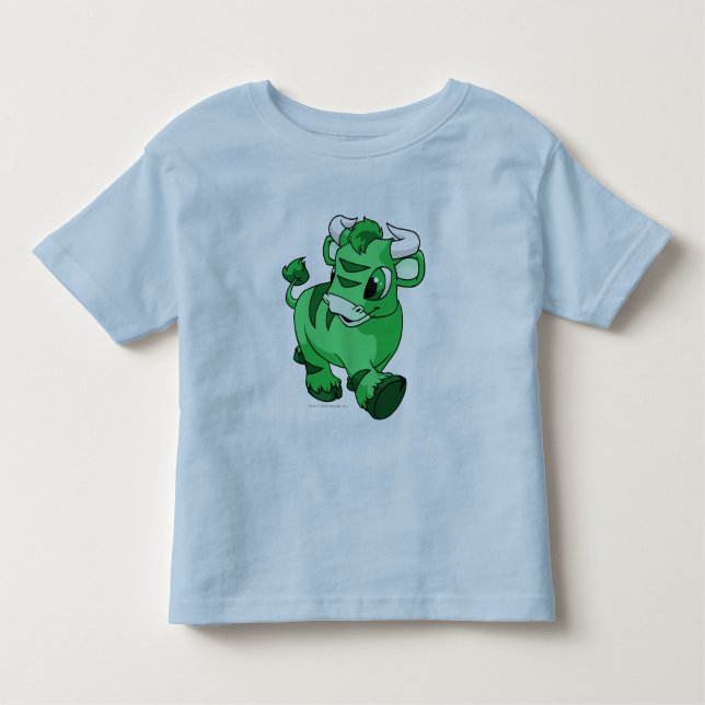 Camiseta Infantil Verde dos Kau (Frente)