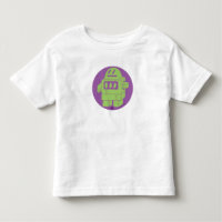 Verde e roxo caçoa o t-shirt