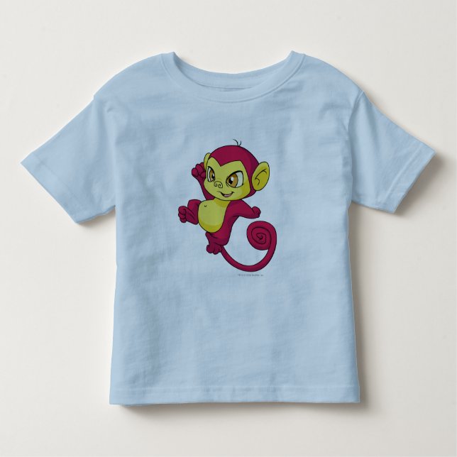 Camiseta Infantil Vermelho de Mynci (Frente)